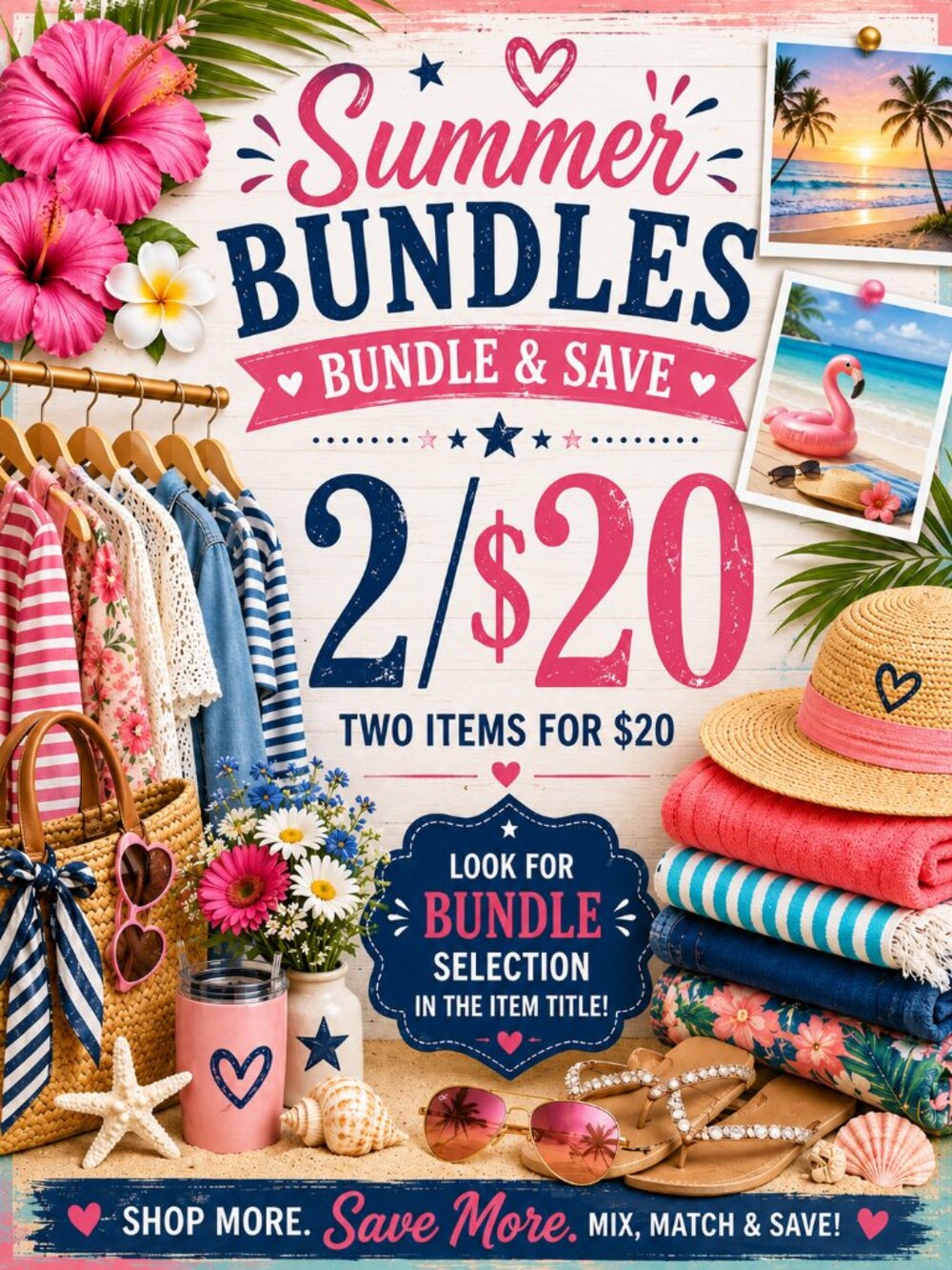 NFS - BUNDLES! Look for 4/$20, 3/$18, 2/$20 - DO NOT PURCHASE THIS LISTING